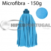 Esfregona microfibra tiras azul 150g