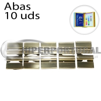 10 Abas (separadores) para porta-menu ABS