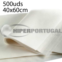 500 uds Papel forno siliconizado 40x60 cm