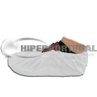 Cobre sapatos polietileno clorado G160 branco 1000 uds
