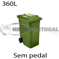 Contentores de lixo 360 Lts verde