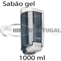 Dispensador de sabão gel, Fumado, 1000ml