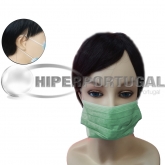 2000 uds Máscaras cirúrgicas 3 capas com elásticos verdes