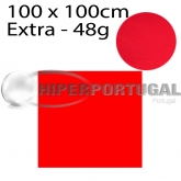 300 individuais 100x100 cm vermelho