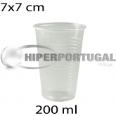 3000 copos descartáveis transparentes 200 ml