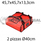Bolsa de transporte para pizzas pequenas