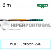 Cabo telescópico nLITE Carbon 24K 6 mt UNGER