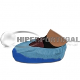 Cobre sapatos polipropileno e polietileno azul 500 uds