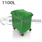 Contentor de lixo 1100 L MOD2015 verde