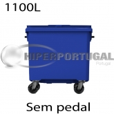 Contentores de lixo premium 1100 L azul805