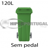 Contentores de lixo premium 120 L verde403