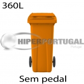 Contentores de lixo premium 360 L laranja601