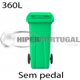 Contentores de lixo premium 360 L verde420