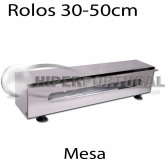 Dispensador Película Aderente e Papel alumínio, de mesa 30 a 50 cm