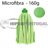 Esfregona microfibra tiras verde 160g