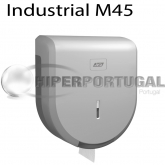 Porta-rolos papel higiénico prateado Hiperportugal M45