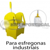 Prensa Hipertec para baldes de limpeza industriais