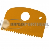 Raspador detetável flexivel dentado 160x100 mm M523 laranja