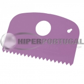 Raspador detetável flexivel dentado 160x100 mm M523 rosa