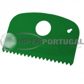 Raspador detetável flexivel dentado 160x100 mm M523 verde