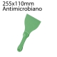 Raspador antimicrobiano alimentar 225x110mm verde